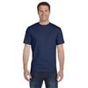 Image 1 : NEW HANES MEDIUM NAVY BLUE T-SHIRT