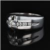 Image 2 : 0.73 ctw Diamond 14KT White Gold Ring