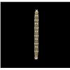 18KT White Gold 19.79tcw Diamond Ribbon Bracelet
