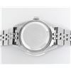 Image 7 : Rolex Ladies Quickset Stainless Steel Gray Roman Stainless Steel Diamond Bezel W