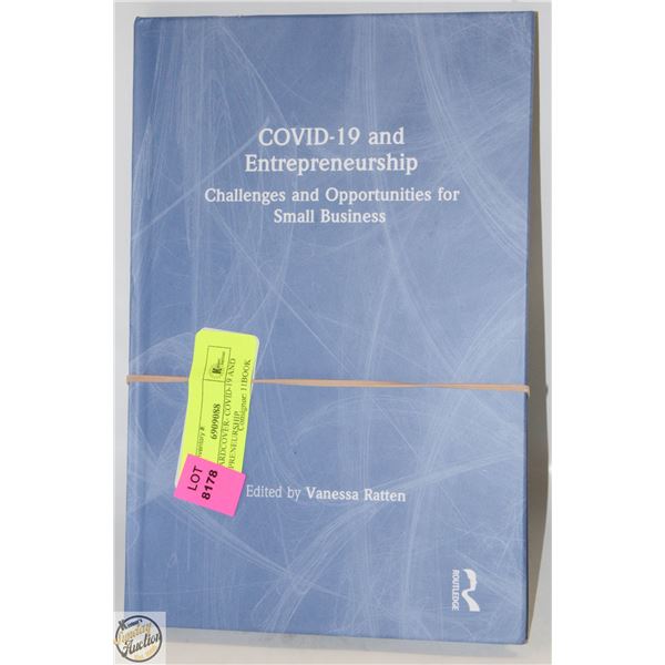 NEW HARDCOVER- COVID-19 AND ENTREPRENEURSHIP