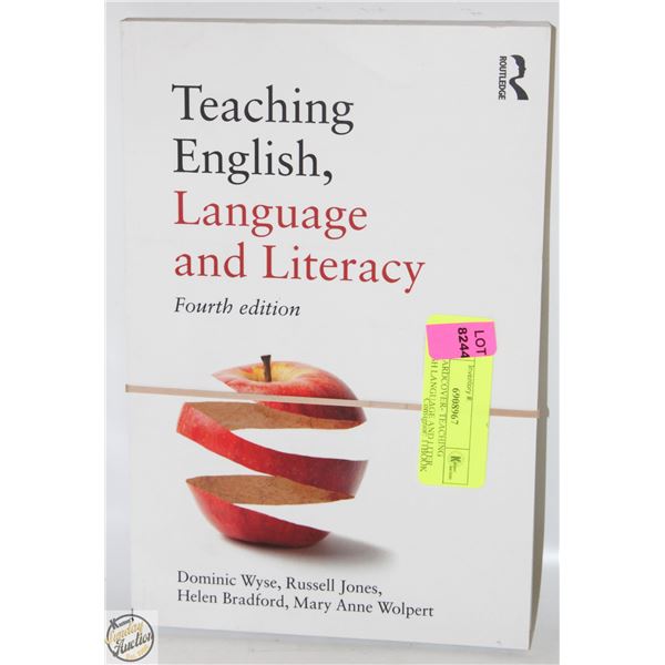NEW HARDCOVER- TEACHING ENGLISH LANGUAGE AND LITER