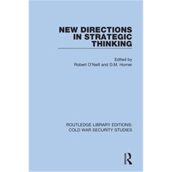 NEW HARDCOVER- NEW DIRECTIONS IN STRATEGIC THINKIN