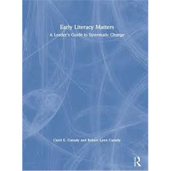 NEW HARDCOVER- EARLY LITERACY MATTERS