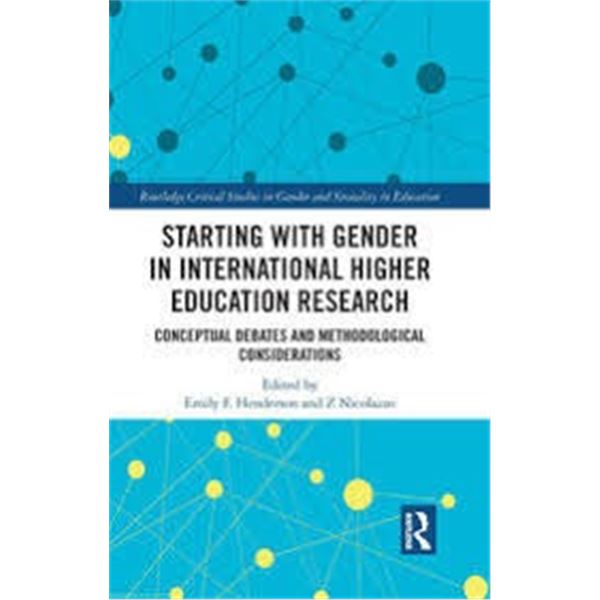 NEW PAPERBACK- STARTING WITH GENDER IN INTERNATION