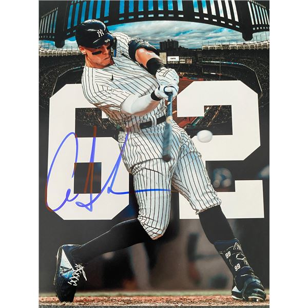 NY Yankees Aaron Judge signed photo