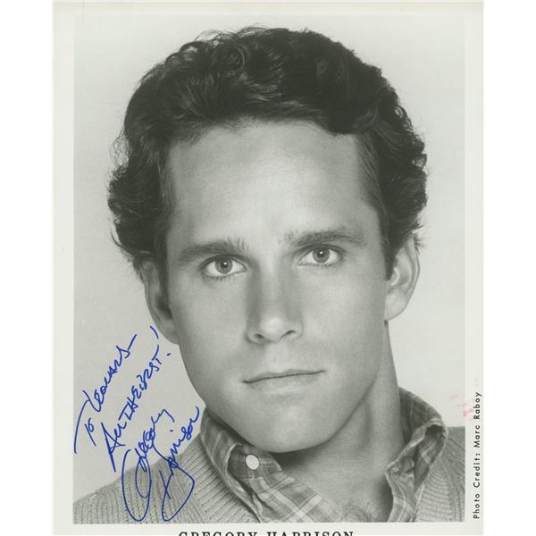 Logans Run Gregory Harrison signed photo