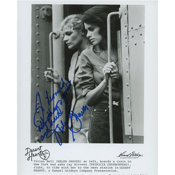 Desert Hearts signed movie photo