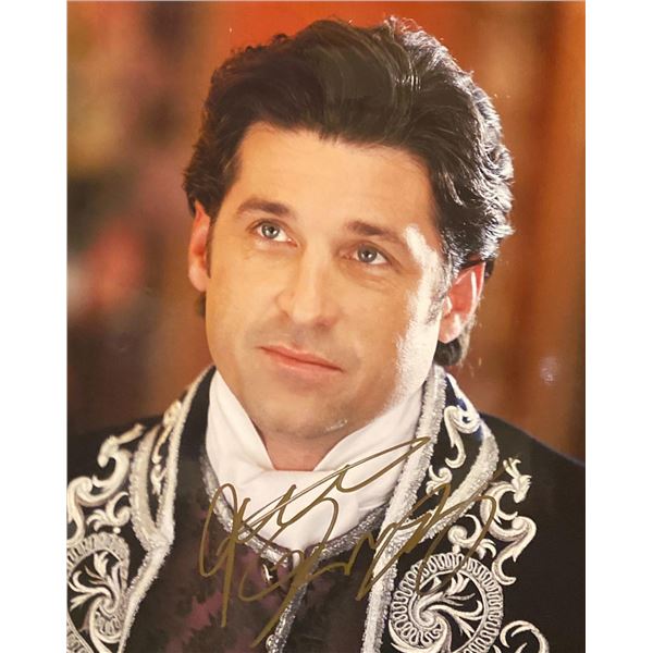 Enchanted Patrick Dempsey Signed Movie Photo