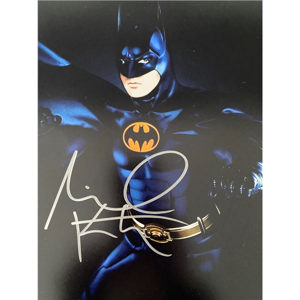 Batman Michael Keaton signed photo