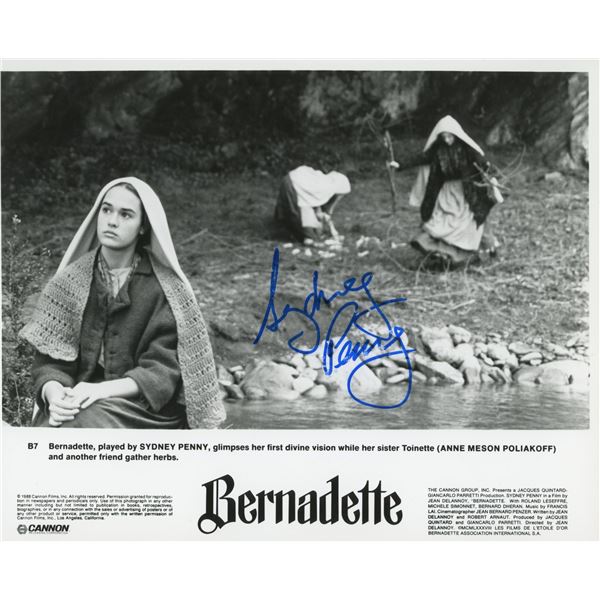 The Passion of Bernadette signed movie photo