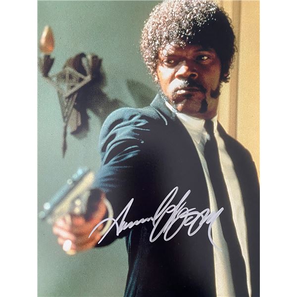Pulp Fiction Samuel Jackson signed photo