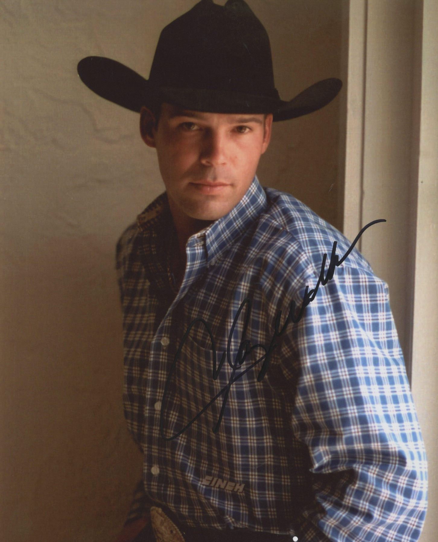 Country Singer Clay Walker signed photo