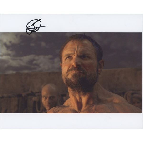 Barry Duffield signed "Spartacus"  photo