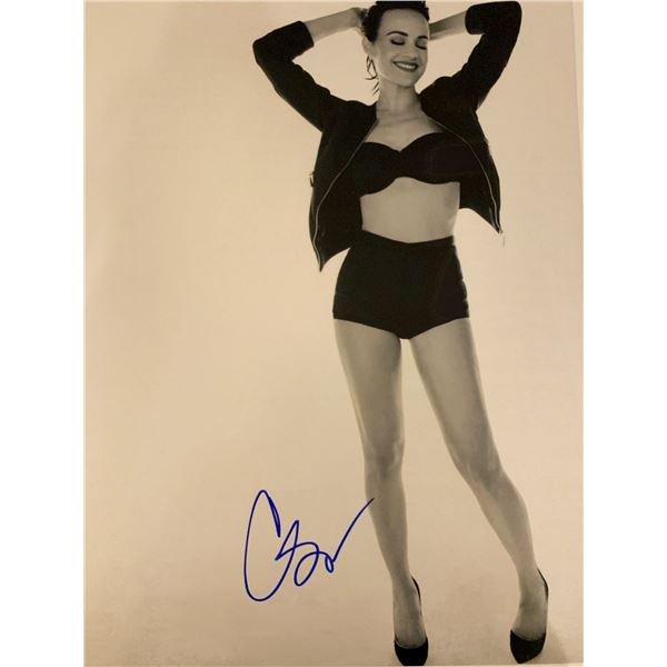 San Andreas Carla Gugino signed photo