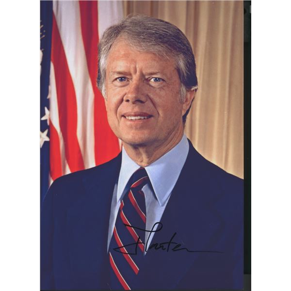 Jimmy Carter signed photo