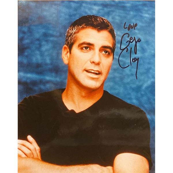 Ocean's Eleven George Clooney Signed Photo