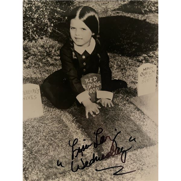 The Addams Family Lisa Loring signed photo
