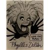 Image 1 : Phyllis Diller signed photo.