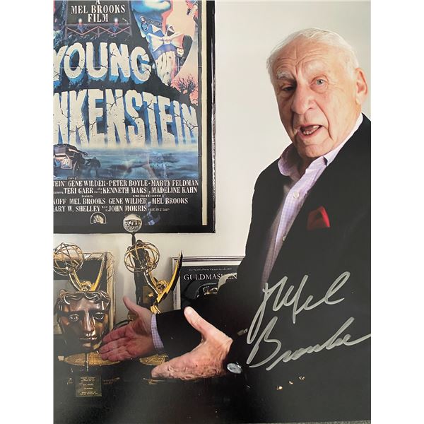 Mel Brooks signed photo