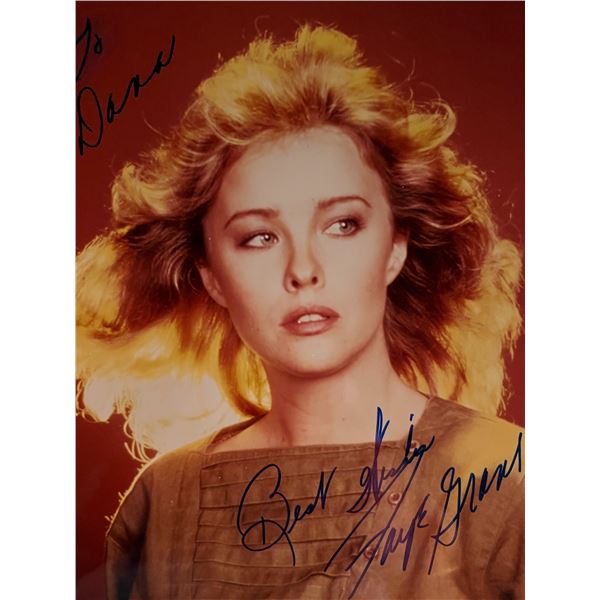 TV Series V Faye Grant signed photo