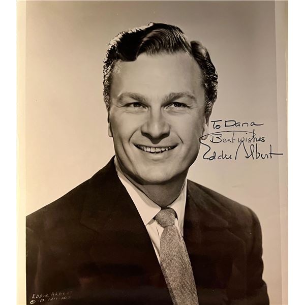 Green Acres Eddie Albert signed photo