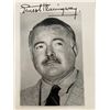 Image 1 : RARE Ernest Hemingway signed photo