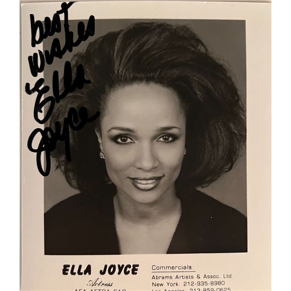 Ella Joyce signed headshot photo