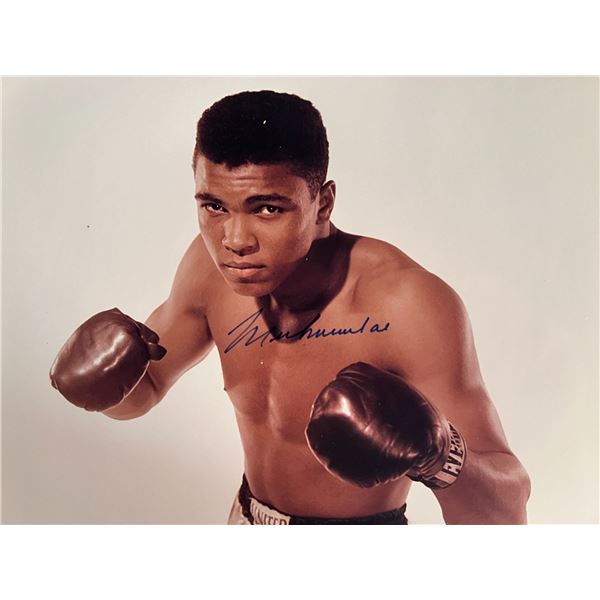 Muhammad Ali signed photo