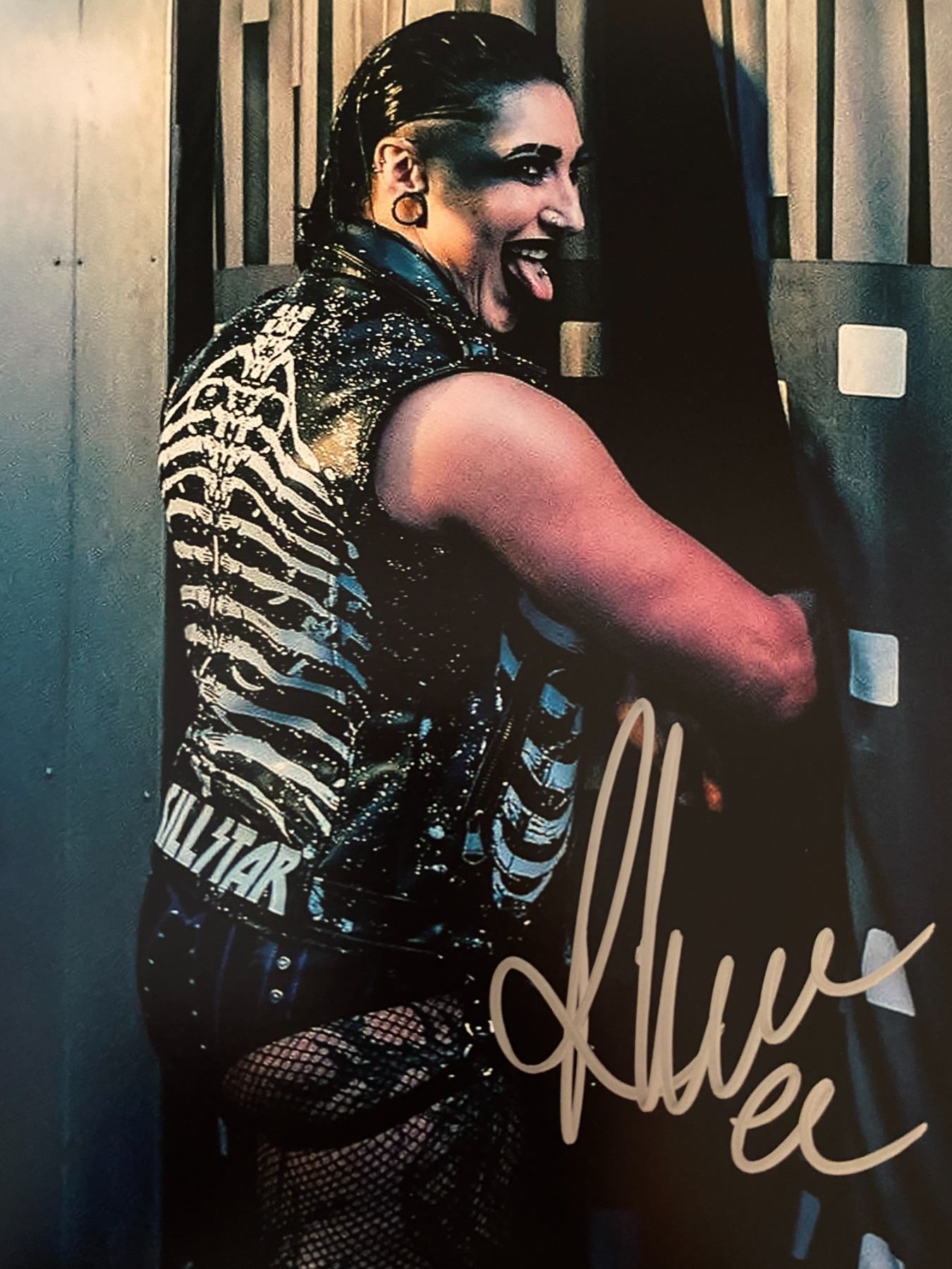 Rhea Ripley Signiture WWE Rhea Ripley signed photo