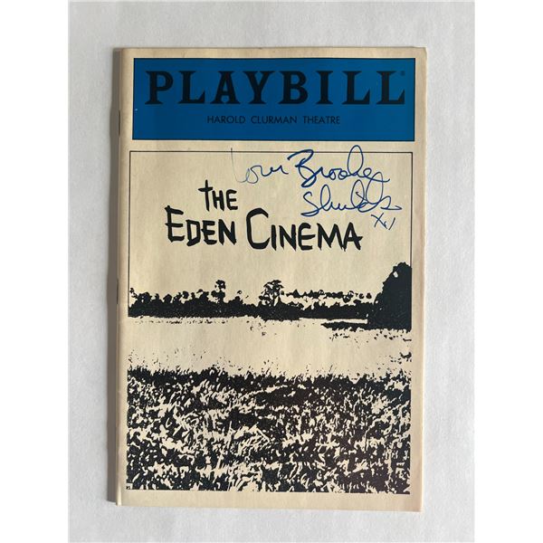 The Eden Cinema Brooke Shields signed Playbill