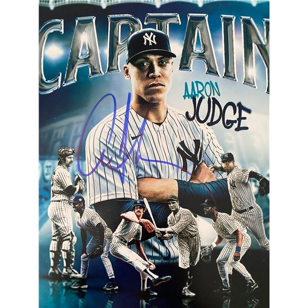NY Yankees Aaron Judge signed photo