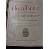 Image 10 : PARAWELL COLUMN EDITION OF THE HOLY BIBLE NATIONAL PUBLISHING COMPANY. 1884 12 X 10 X 3 - NEEDS REBI