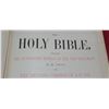Image 9 : THE HOLY BIBLE  - FAMILY BIBLE REDHEAD NORTON LATHROP REVISED VERSION 1881 - POOR CONDITION
