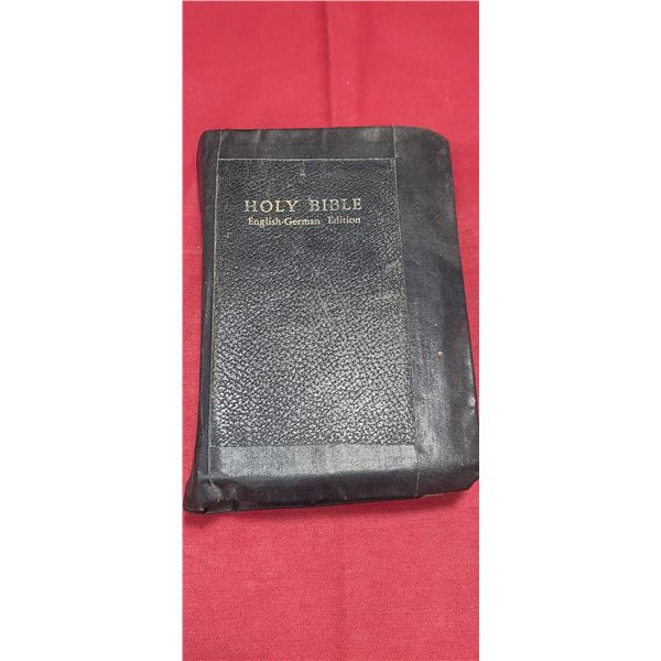 POCKET BIBLE 1880 NEW TESTAMENT IN DANISH 4" X 3 X1"