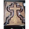 Image 2 : LARGE CATHOLIC BIBLE BY DOVAY AND RAEIMS 12" X 10 X 4"