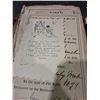 Image 19 : PERSONAL FAMILY BIBLE 1868 WITH FAMILY NOTES - GERMAN