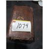 Image 1 : PERSONAL FAMILY BIBLE 1868 WITH FAMILY NOTES - GERMAN
