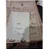 Image 20 : PERSONAL FAMILY BIBLE 1868 WITH FAMILY NOTES - GERMAN