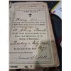 Image 22 : PERSONAL FAMILY BIBLE 1868 WITH FAMILY NOTES - GERMAN