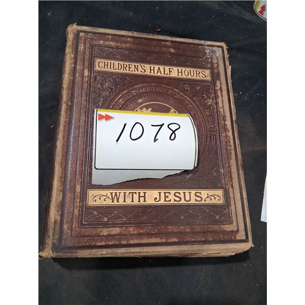 STORY BOOK BIBLE CHILDREN'S HALF HOUR WITH JESUS 10 X 8 X 2