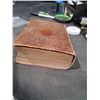 Image 3 : OLD AND NEW TESTAMENT 1868  WITH INTERESTING NEWS PAPER CLIPPINGS INSIDE