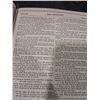 Image 17 : LARGE BIBLE WITH ANALYSIS CIRCA 1872 IN ROMAN NUMERALS