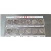 Image 2 : SET OF PROVINCIAL AND CALENDER .25C COINS