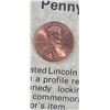 Image 4 : TWO LINCOLN KENNEDY PENNIES AND TWO "THE LORDS PRAYER" ON A PENNY PLUS HUGO LA BLACK 5 USA STAMP
