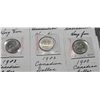 Image 6 : THREE 1982, THREE 1983, THREE 1534-1984 JAQUES CERTIER $1 UNCIRCULATED COINS