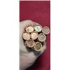 Image 2 : EIGHT ROLLS OF 1C COINS  - CIRCULATED