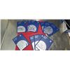 Image 1 : 10 EMPTY UNISAFE CANADIAN COIN FOLDERS