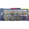 Image 8 : THREE PARTIAL CANADA 5 CENTS COIN FOLDERS 41 COINS