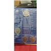 Image 14 : $27: THREE PARTIALLY FULL FOLDERS CANADIAN $1 COINS: 1968, 69, 81, 86, 68, 76